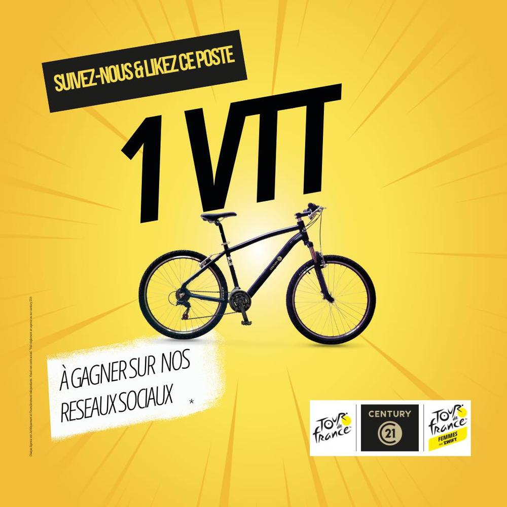 Op Tour de france agence immobilière C21 taninges