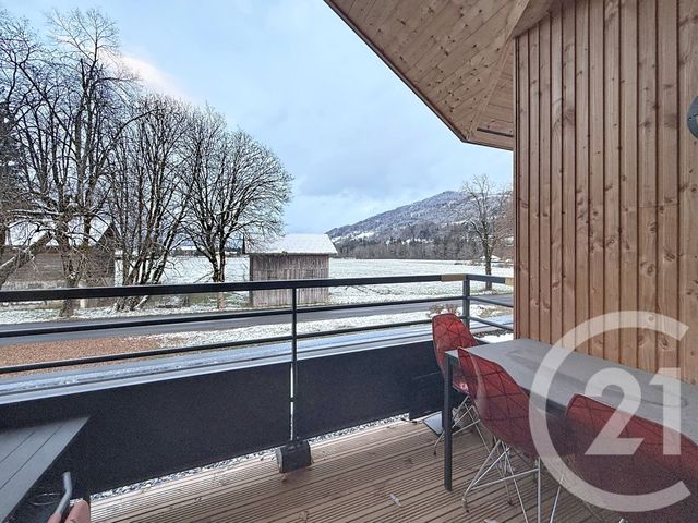 Appartement T2 à louer - 2 pièces - 44.89 m2 - TANINGES - 74 - RHONE-ALPES - Century 21 Vilminot Immobilier