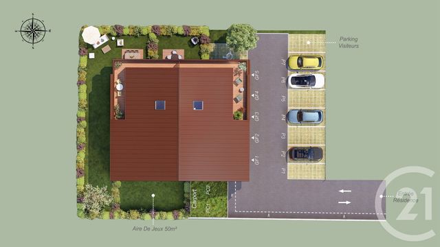 Appartement T4 à vendre - 4 pièces - 71.97 m2 - MARNAZ - 74 - RHONE-ALPES - Century 21 Vilminot Immobilier