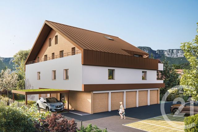 Appartement T4 à vendre - 4 pièces - 71.97 m2 - MARNAZ - 74 - RHONE-ALPES - Century 21 Vilminot Immobilier