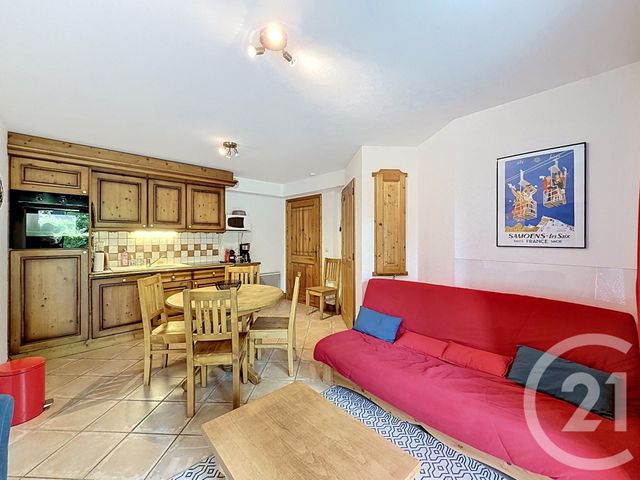 Appartement F2 bis à vendre - 3 pièces - 39.0 m2 - SAMOENS - 74 - RHONE-ALPES - Century 21 Vilminot Immobilier