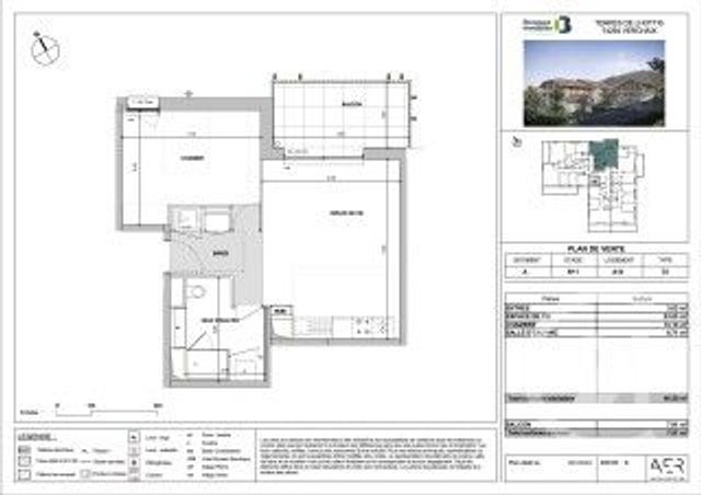 Appartement F2 à vendre - 2 pièces - 46.49 m2 - VERCHAIX - 74 - RHONE-ALPES - Century 21 Vilminot Immobilier