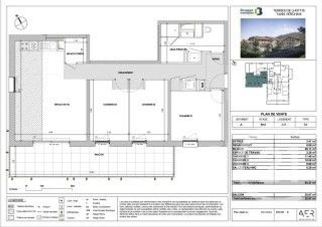 Appartement F4 à vendre - 4 pièces - 82.21 m2 - VERCHAIX - 74 - RHONE-ALPES - Century 21 Vilminot Immobilier