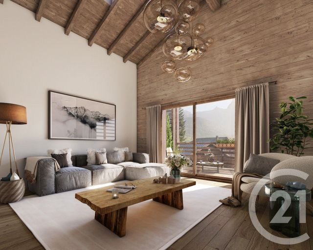 Appartement F3 à vendre - 3 pièces - 62.19 m2 - MORILLON - 74 - RHONE-ALPES - Century 21 Vilminot Immobilier