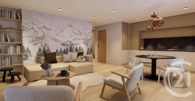 Appartement F4 à vendre - 4 pièces - 85.59 m2 - LES GETS - 74 - RHONE-ALPES - Century 21 Vilminot Immobilier